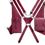 Maxbell Shoulder Harness Bag Underarm Shoulder Bag for Hiking Costume Accessory Work