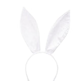 Maxbell Bunny Costume Set Cuffs Lovely Bow Tie for Halloween Themed Parties Festival White