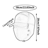 Maxbell Winter Trapper Hat Fashion Wind and Snow Cap for Men and Women Hiking Biking Gray