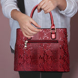 Maxbell Top Handle Satchel with Detachable Adjustable Strap Hobo Trendy Shoulder Bag Red