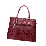 Maxbell Top Handle Satchel with Detachable Adjustable Strap Hobo Trendy Shoulder Bag Red