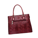 Maxbell Top Handle Satchel with Detachable Adjustable Strap Hobo Trendy Shoulder Bag Red