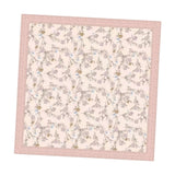 Maxbell Women Head Scarf Floral for Ladies Large Fashion 43 inch Hair Scarf Headband Pink