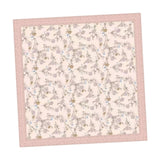 Maxbell Women Head Scarf Floral for Ladies Large Fashion 43 inch Hair Scarf Headband Pink