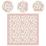 Maxbell Women Head Scarf Floral for Ladies Large Fashion 43 inch Hair Scarf Headband Pink