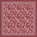Maxbell Women Head Scarf Floral for Ladies Large Fashion 43 inch Hair Scarf Headband Beige