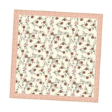 Maxbell Women Head Scarf Floral for Ladies Large Fashion 43 inch Hair Scarf Headband Beige