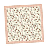 Maxbell Women Head Scarf Floral for Ladies Large Fashion 43 inch Hair Scarf Headband Beige