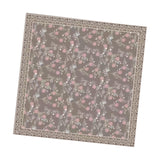 Maxbell Women Head Scarf Floral for Ladies Large Fashion 43 inch Hair Scarf Headband Brown