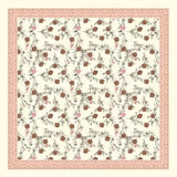 Maxbell Women Head Scarf Floral for Ladies Large Fashion 43 inch Hair Scarf Headband Brown