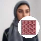 Maxbell Women Head Scarf Floral for Ladies Large Fashion 43 inch Hair Scarf Headband Red