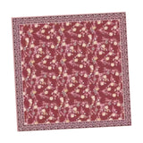 Maxbell Women Head Scarf Floral for Ladies Large Fashion 43 inch Hair Scarf Headband Red