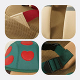 Maxbell Kids Backpack Zipper Casual Kindergarten Backpack for Boys Toddlers Children Red