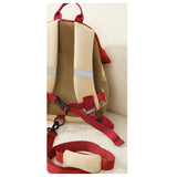 Maxbell Kids Backpack Zipper Casual Kindergarten Backpack for Boys Toddlers Children Red