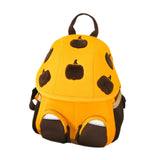 Maxbell Kids Backpack Zipper Casual Kindergarten Backpack for Boys Toddlers Children Pumpkin