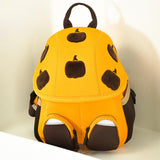 Maxbell Kids Backpack Zipper Casual Kindergarten Backpack for Boys Toddlers Children Pumpkin