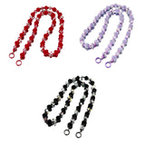 Maxbell Bag Chain Stylish Lightweight Removable 50" for Purse Shoulder Bag Accessory Red