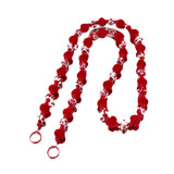 Maxbell Bag Chain Stylish Lightweight Removable 50" for Purse Shoulder Bag Accessory Red