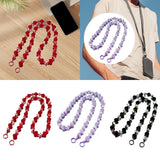 Maxbell Bag Chain Stylish Lightweight Removable 50" for Purse Shoulder Bag Accessory Red