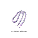 Maxbell Bag Chain Stylish Lightweight Removable 50" for Purse Shoulder Bag Accessory Violet