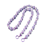 Maxbell Bag Chain Stylish Lightweight Removable 50" for Purse Shoulder Bag Accessory Violet