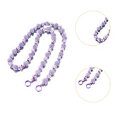 Maxbell Bag Chain Stylish Lightweight Removable 50" for Purse Shoulder Bag Accessory Violet