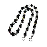 Maxbell Bag Chain Stylish Lightweight Removable 50" for Purse Shoulder Bag Accessory Black