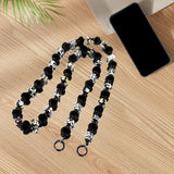 Maxbell Bag Chain Stylish Lightweight Removable 50" for Purse Shoulder Bag Accessory Black