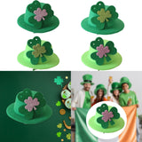 Maxbell ST. Patrick's Day Hat Costume Accessory for Celebration Carnival Performance Green Pink