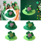 Maxbell ST. Patrick's Day Hat Costume Accessory for Celebration Carnival Performance Green Pink