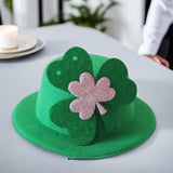 Maxbell ST. Patrick's Day Hat Costume Accessory for Celebration Carnival Performance Green Pink
