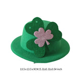 Maxbell ST. Patrick's Day Hat Costume Accessory for Celebration Carnival Performance Green Pink