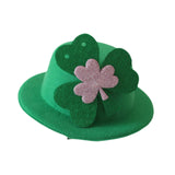 Maxbell ST. Patrick's Day Hat Costume Accessory for Celebration Carnival Performance Green Pink