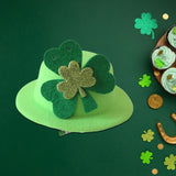 Maxbell ST. Patrick's Day Hat Costume Accessory for Celebration Carnival Performance Fluorescent Green