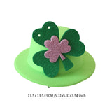 Maxbell ST. Patrick's Day Hat Costume Accessory for Celebration Carnival Performance FluorescentGreenPink