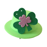 Maxbell ST. Patrick's Day Hat Costume Accessory for Celebration Carnival Performance FluorescentGreenPink