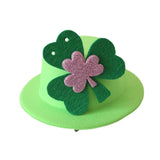 Maxbell ST. Patrick's Day Hat Costume Accessory for Celebration Carnival Performance FluorescentGreenPink