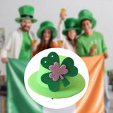 Maxbell ST. Patrick's Day Hat Costume Accessory for Celebration Carnival Performance FluorescentGreenPink