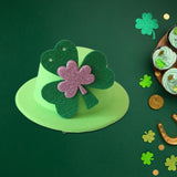 Maxbell ST. Patrick's Day Hat Costume Accessory for Celebration Carnival Performance FluorescentGreenPink