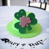 Maxbell ST. Patrick's Day Hat Costume Accessory for Celebration Carnival Performance FluorescentGreenPink