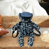 Maxbell Backpack with Zipper Closure Lightweight Daypack for Women Shopping Festival Blue