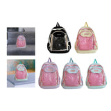 Maxbell Fashion Backpack Casual Cute for Teen Girls for Outdoor Birthday Gift Street Black