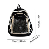 Maxbell Fashion Backpack Casual Cute for Teen Girls for Outdoor Birthday Gift Street Black