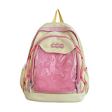 Maxbell Fashion Backpack Casual Cute for Teen Girls for Outdoor Birthday Gift Street Yellow