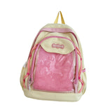 Maxbell Fashion Backpack Casual Cute for Teen Girls for Outdoor Birthday Gift Street Yellow