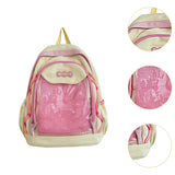 Maxbell Fashion Backpack Casual Cute for Teen Girls for Outdoor Birthday Gift Street Yellow