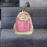 Maxbell Fashion Backpack Casual Cute for Teen Girls for Outdoor Birthday Gift Street Yellow