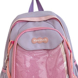 Maxbell Fashion Backpack Casual Cute for Teen Girls for Outdoor Birthday Gift Street Violet