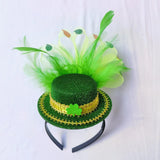 Maxbell Saint Patrick's Day Headband Irish Hairband for Party Props New Year Holiday Green