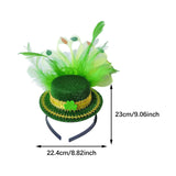 Maxbell Saint Patrick's Day Headband Irish Hairband for Party Props New Year Holiday Green